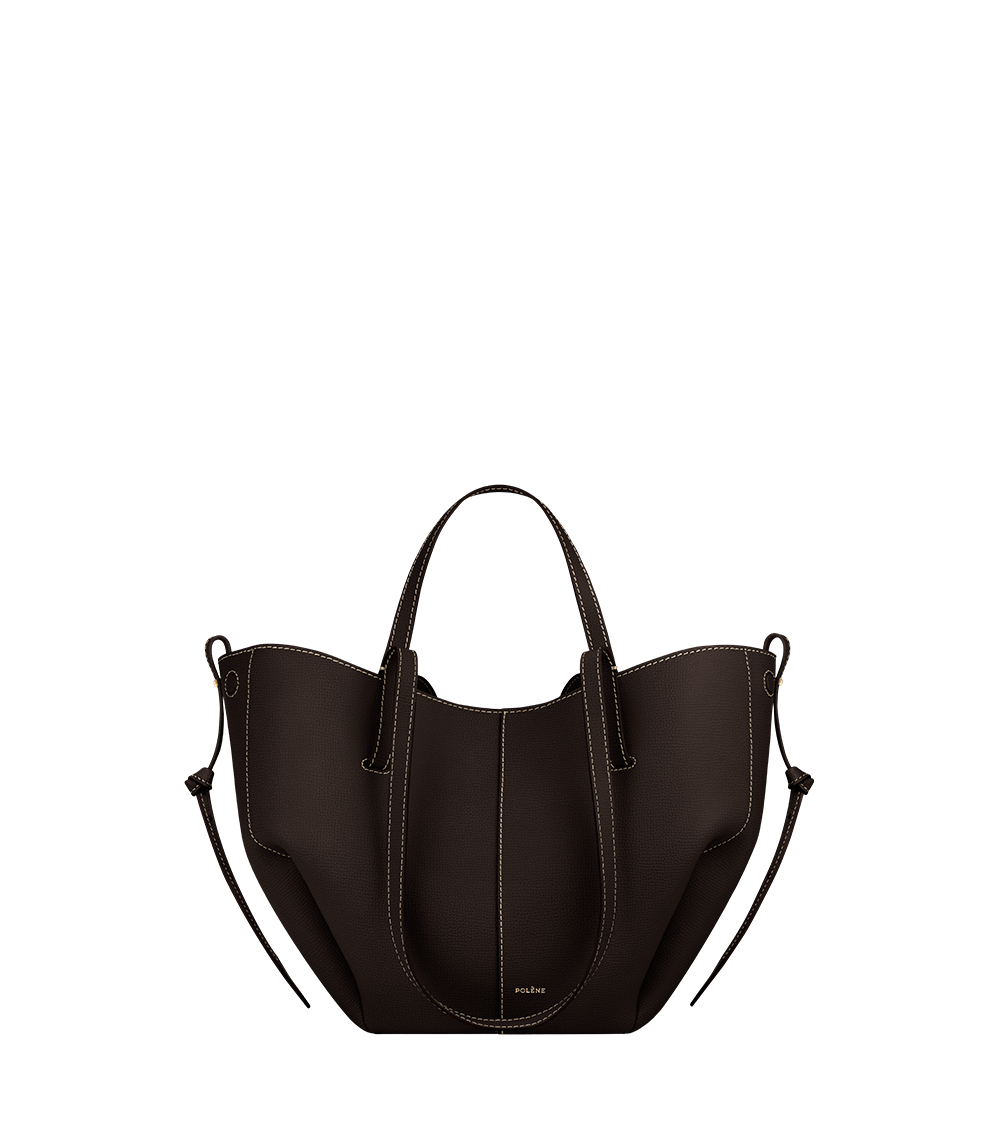 ポレーヌpolene Cyme Mini Polène | Bag - Cyme Mini - Textured Ebony – Polène EU