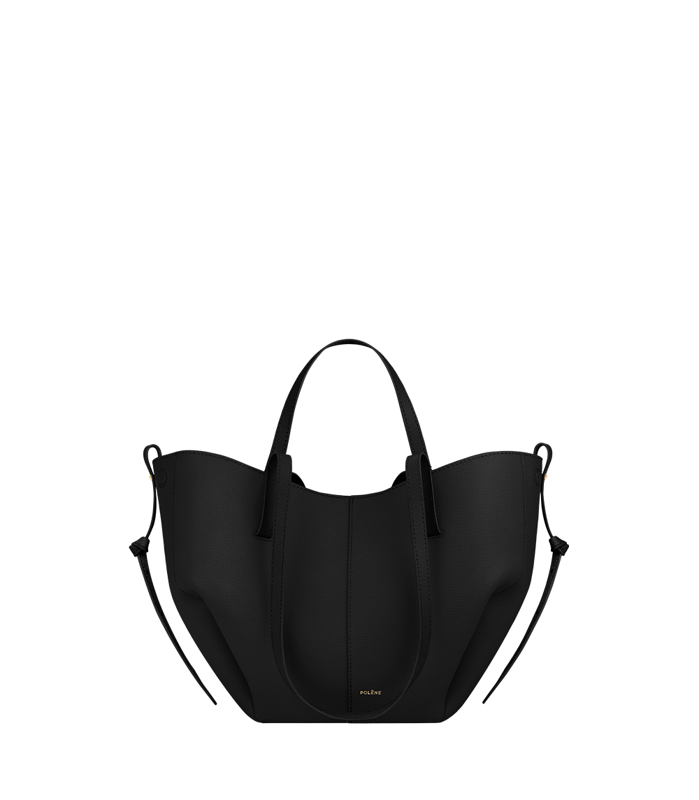 ポレーヌ✴︎polene✴︎cyme miniブラックテクスチャード Polène | Bag - Cyme Mini - Textured Black – Polène EU
