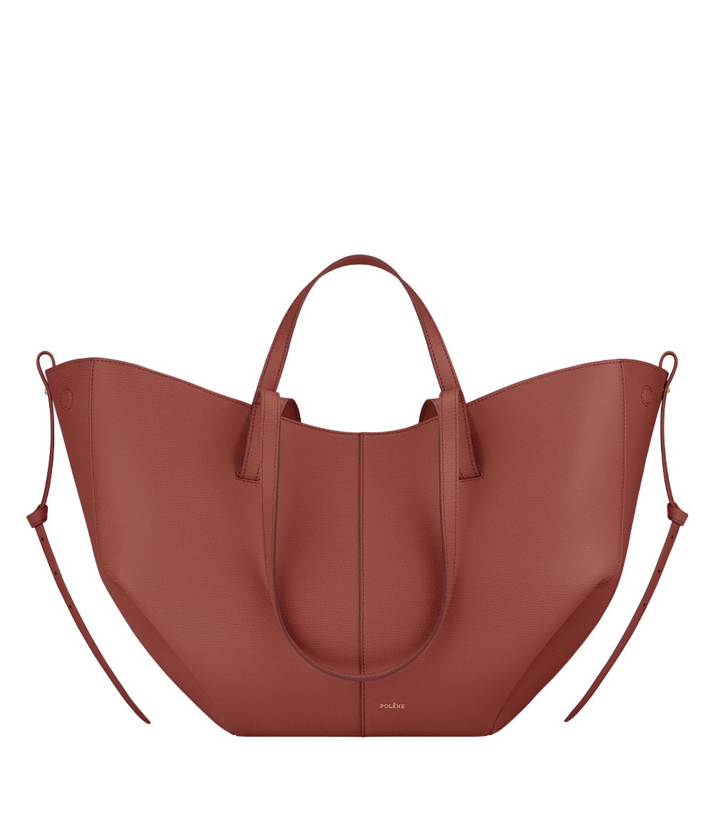 Polène | Bag - Cyme - Textured Terracotta – Polène EU