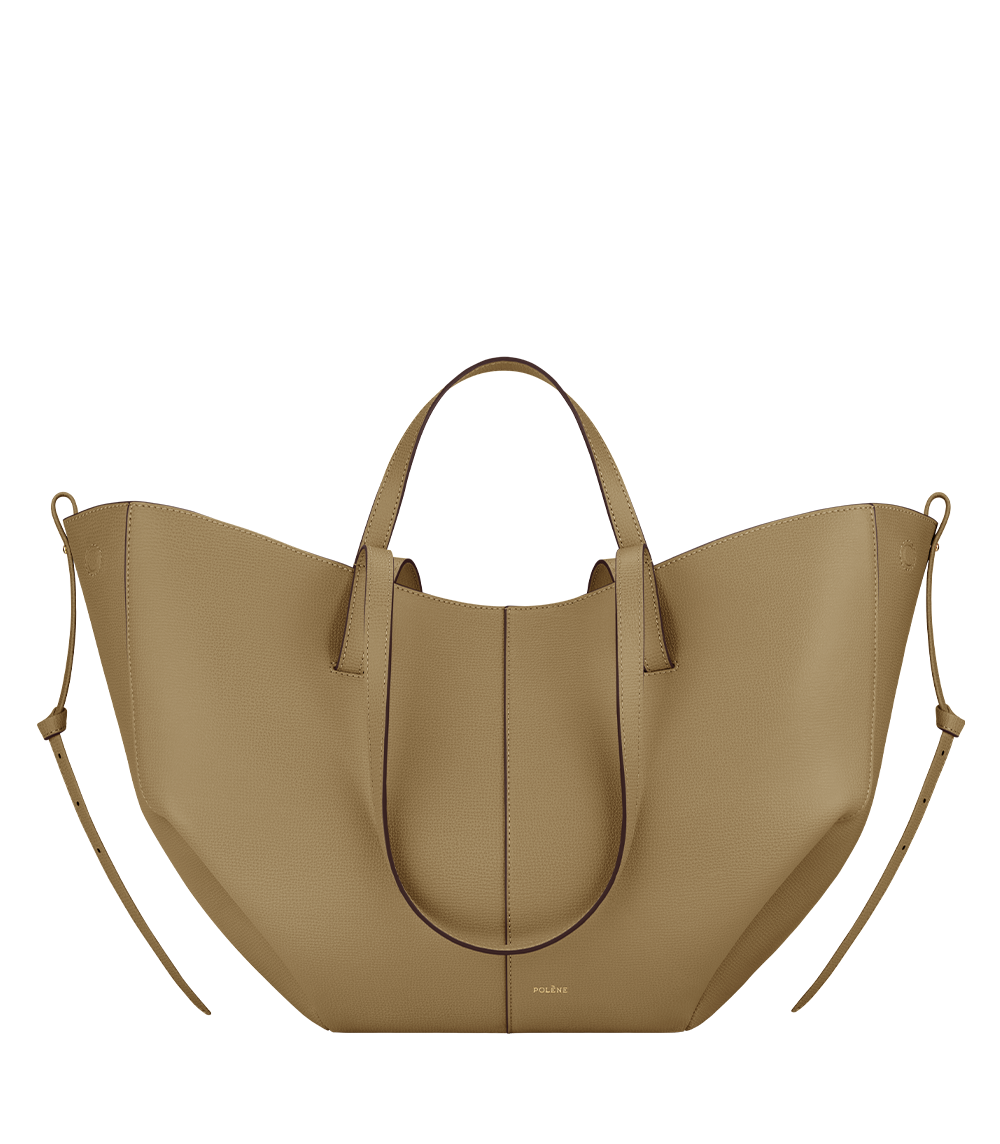 Polène | Bag - Cyme - Textured Smoky Olive – Polène EU