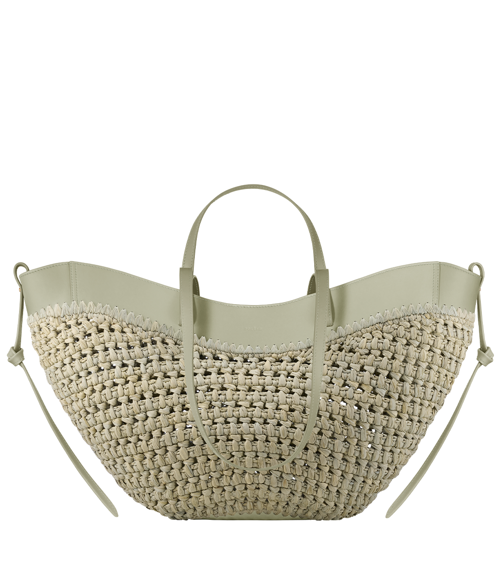 Polène | Bag - Cyme - Raphia Laurel – Polène EU