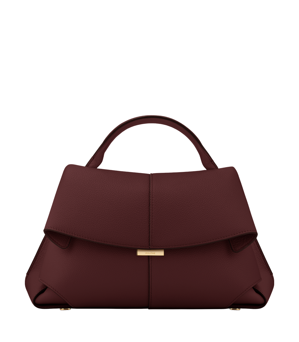 Polène | Bag - Mokki - Textured Black Cherry – Polène EU Polène | Bag - Mokki - Textured Black Cherry – Polène EU