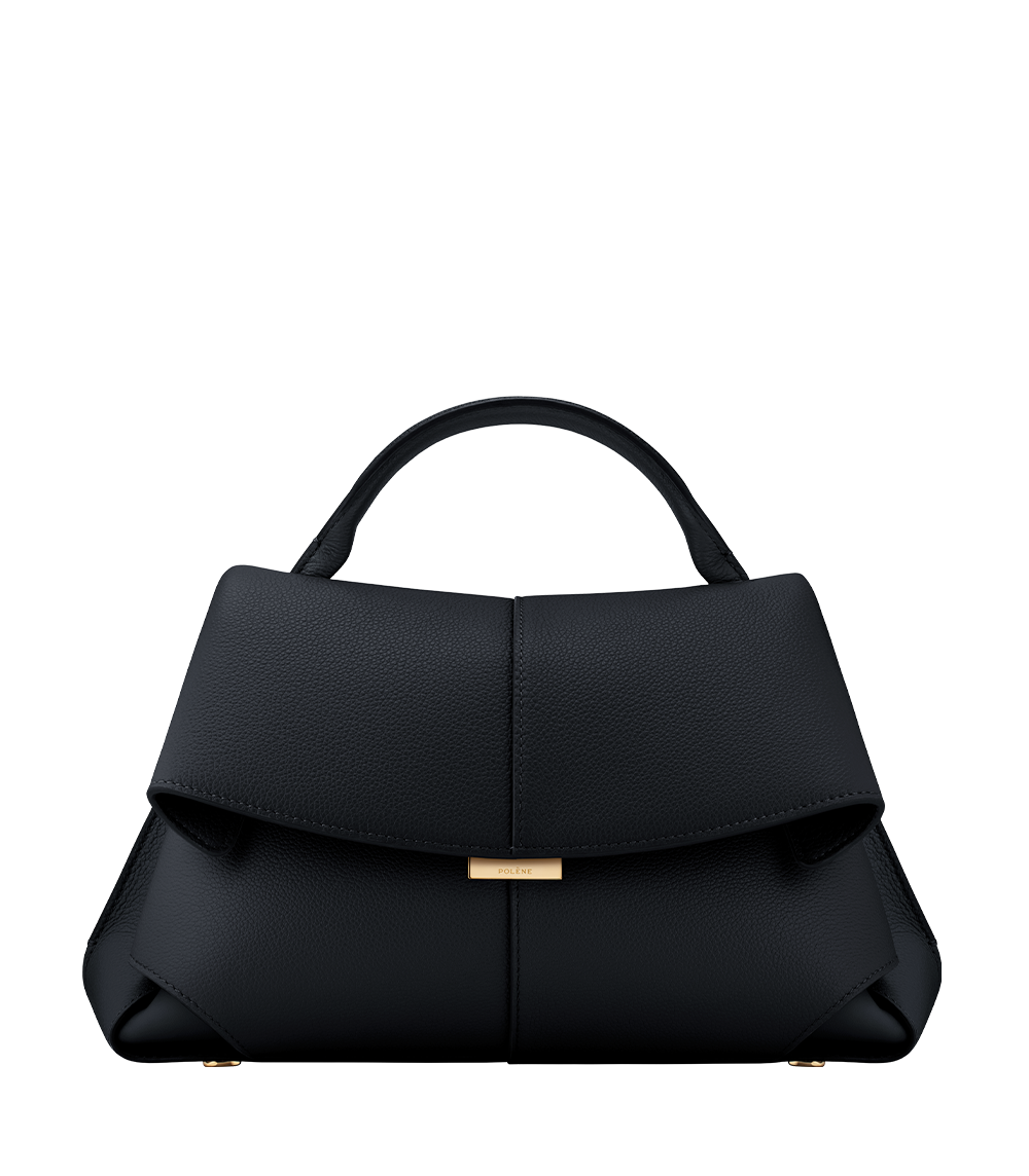 Polène | Bag - Mokki - Textured Deep Blue – Polène EU