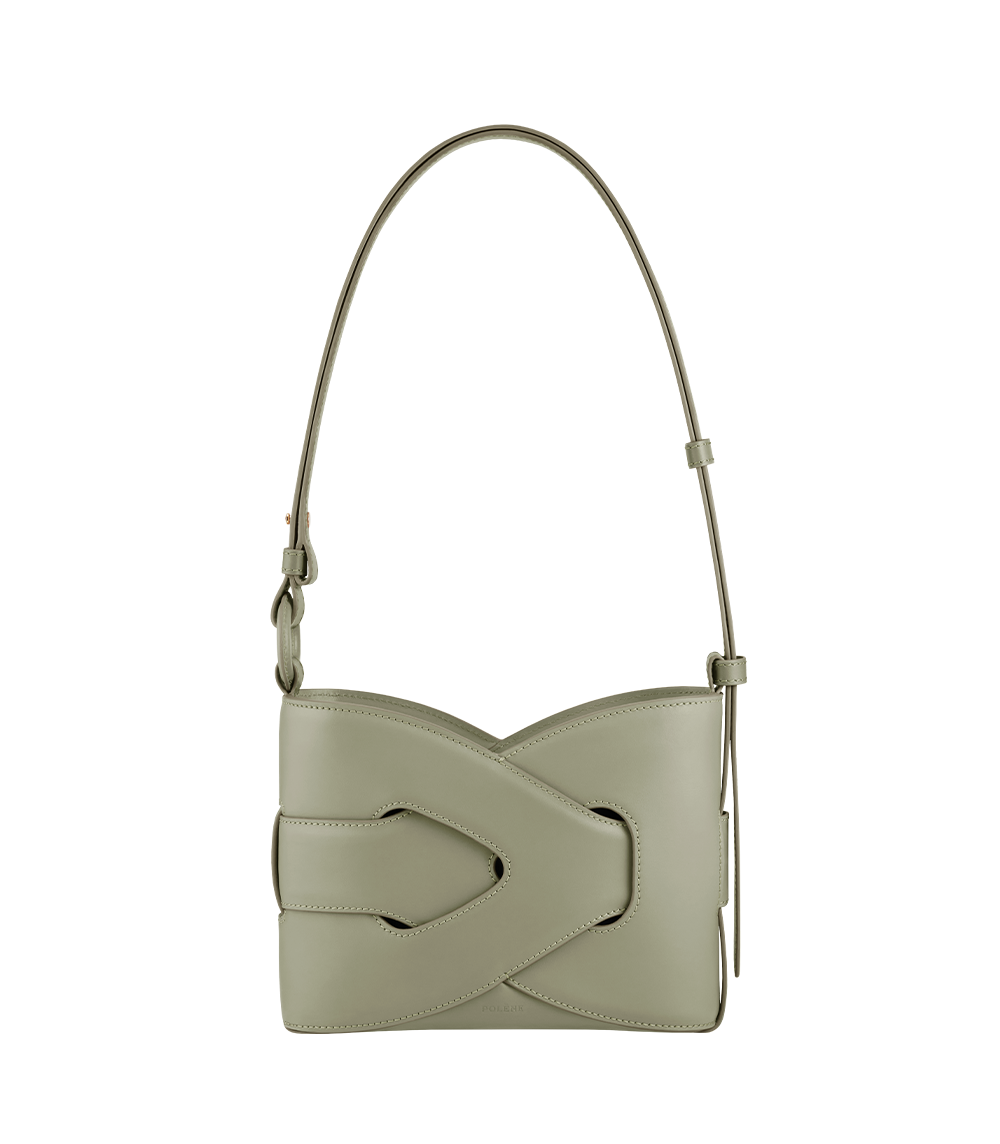 【正規品・美品】POLÈNE Nodde エディション オリーブ スムース Polène | Bag - Nodde - Smooth Olive – Polène EU