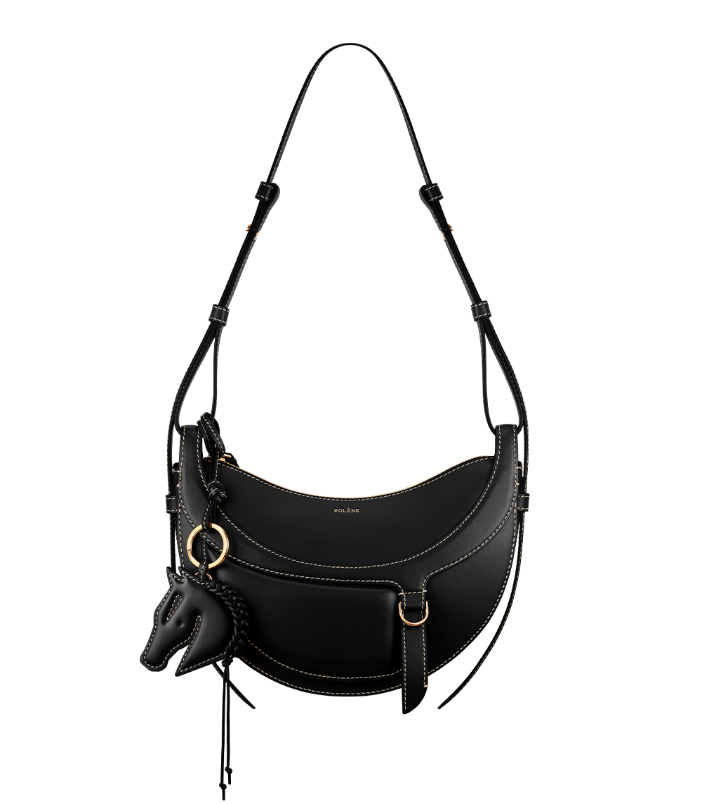 Polène I Bag - Numéro Dix - Galop Black – Polène EU