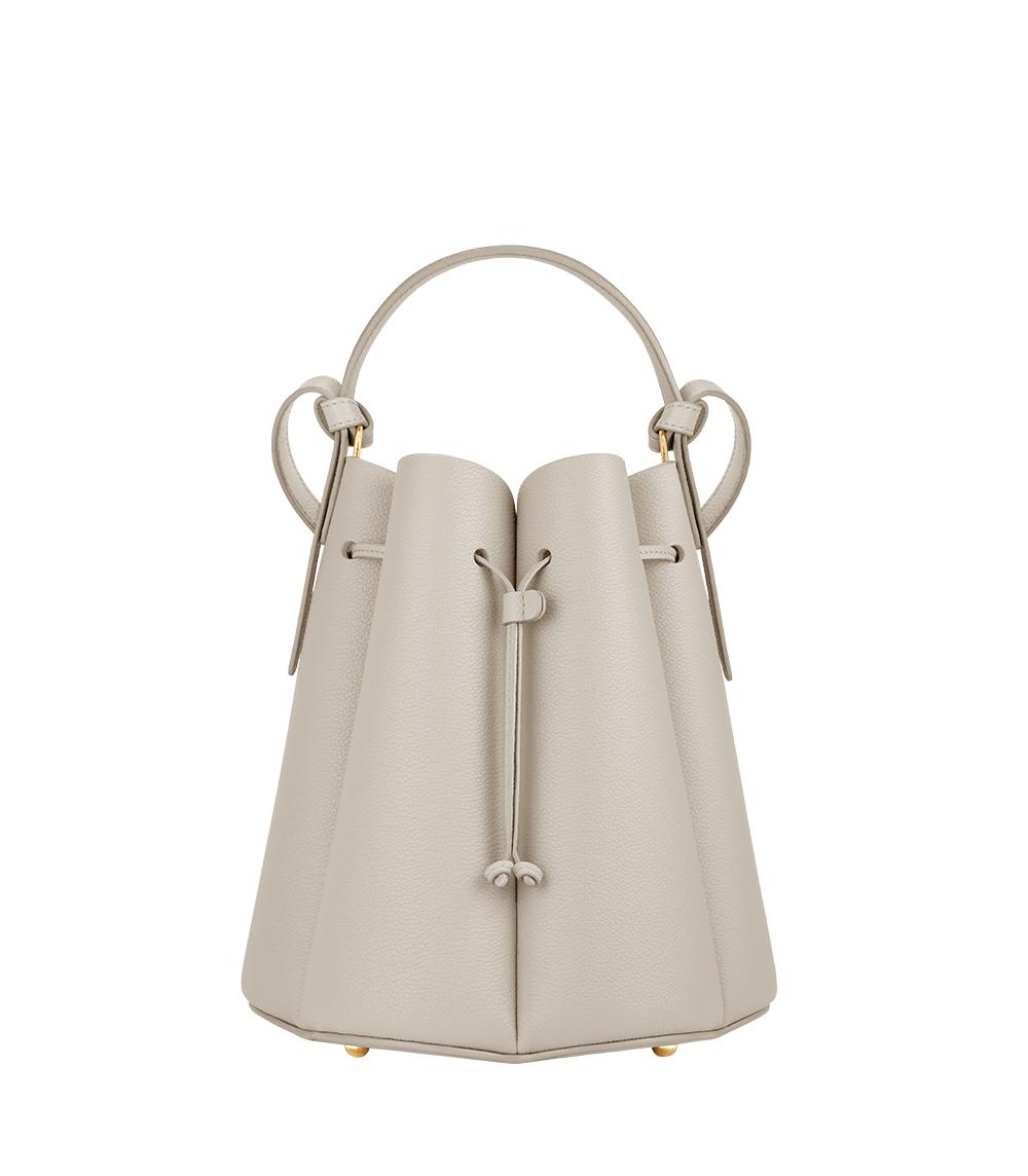 Polene Bag Numero Huit Textured Chalk