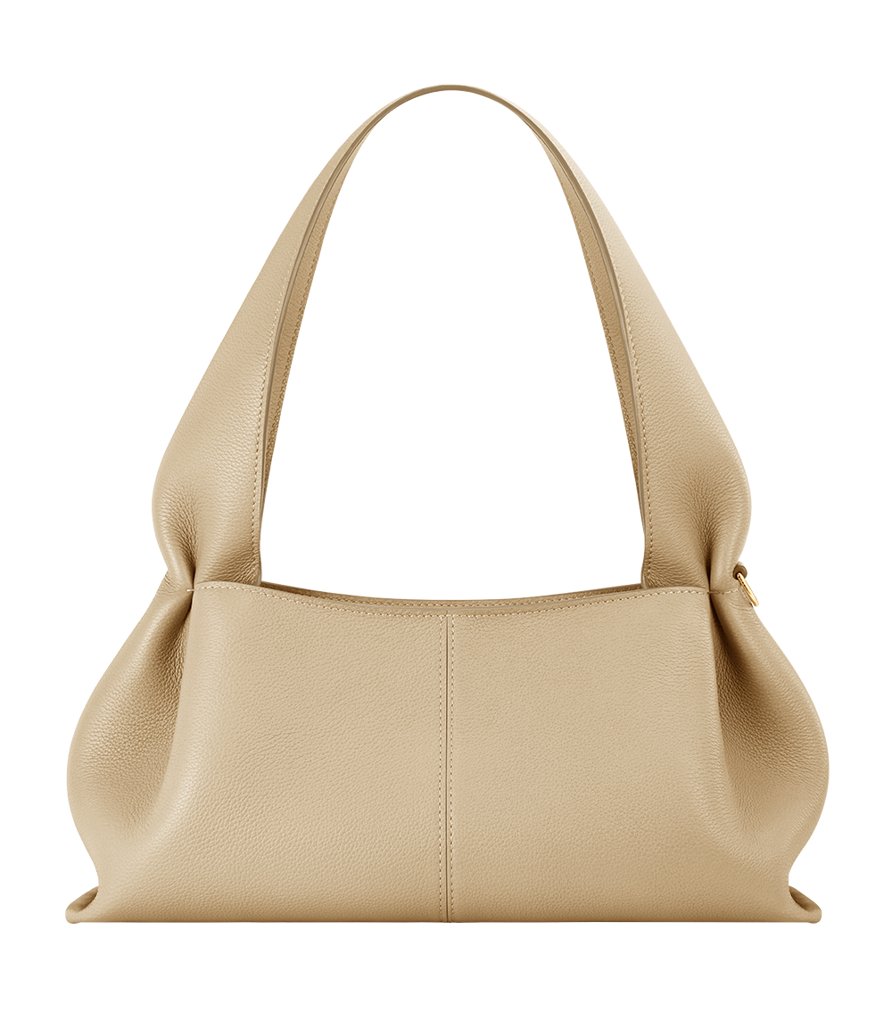Polène | Bag - Numéro Neuf East-West - Textured Sand – Polène EU