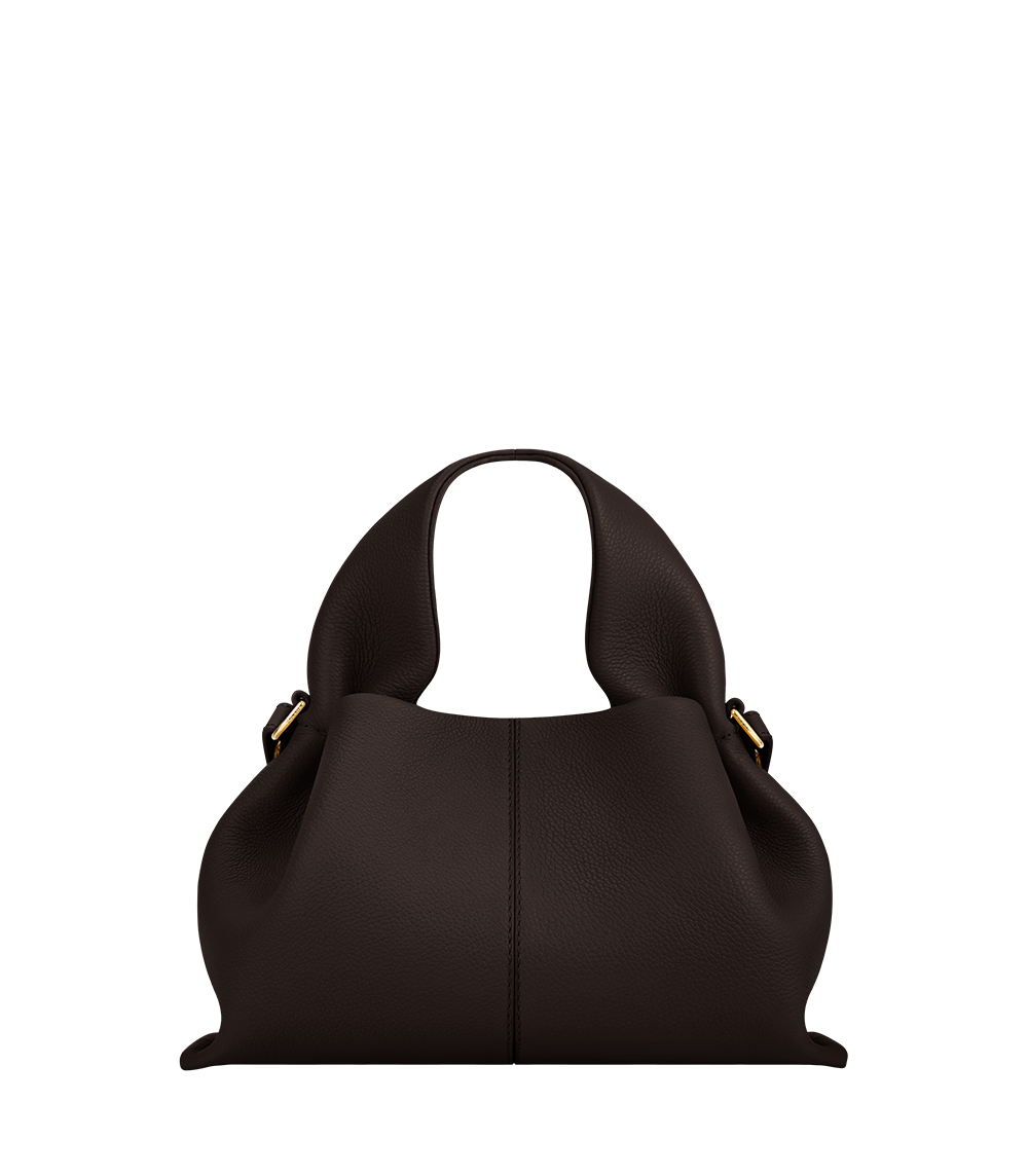 Polène | Bag - Numéro Neuf Mini - Textured Ebony Polène | Bag - Numéro Neuf Mini - Textured Ebony