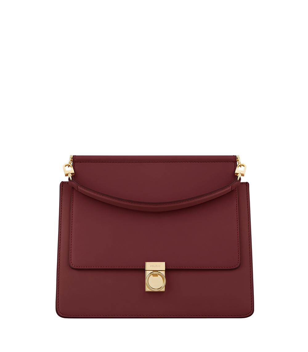 Polène | Bag - Numéro Sept - Smooth Burgundy – Polène EU Polène | Bag - Numéro Sept - Smooth Burgundy – Polène EU