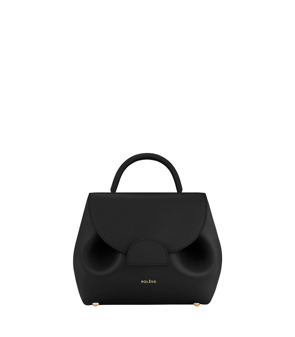 Polène | Bag - Numéro Un Nano - Smooth Black – Polène EU Polène | Bag - Numéro Un Nano - Smooth Black – Polène EU