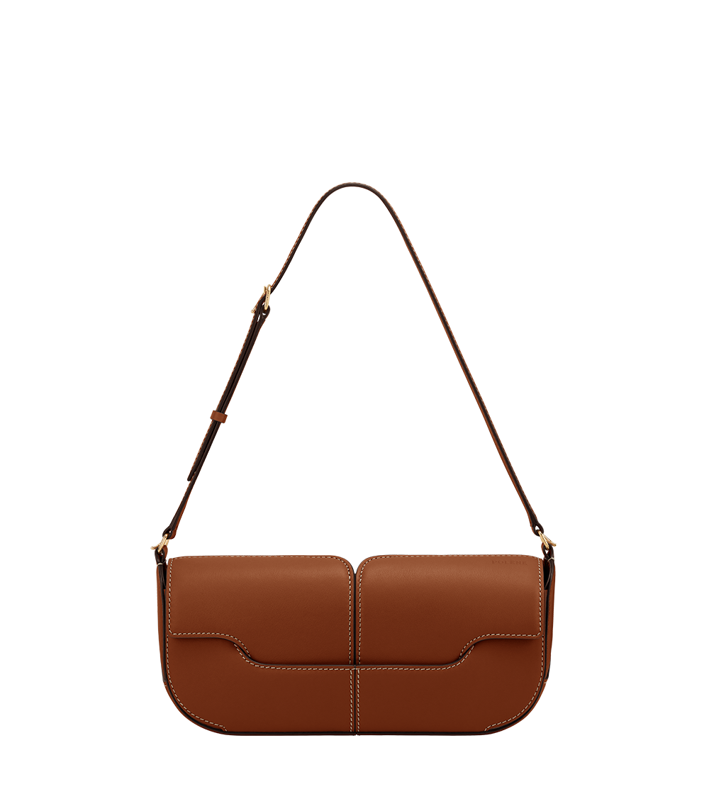 Polène | Bag - Osmo - Smooth Cognac – Polène EU Polène | Bag - Osmo - Smooth Cognac – Polène EU