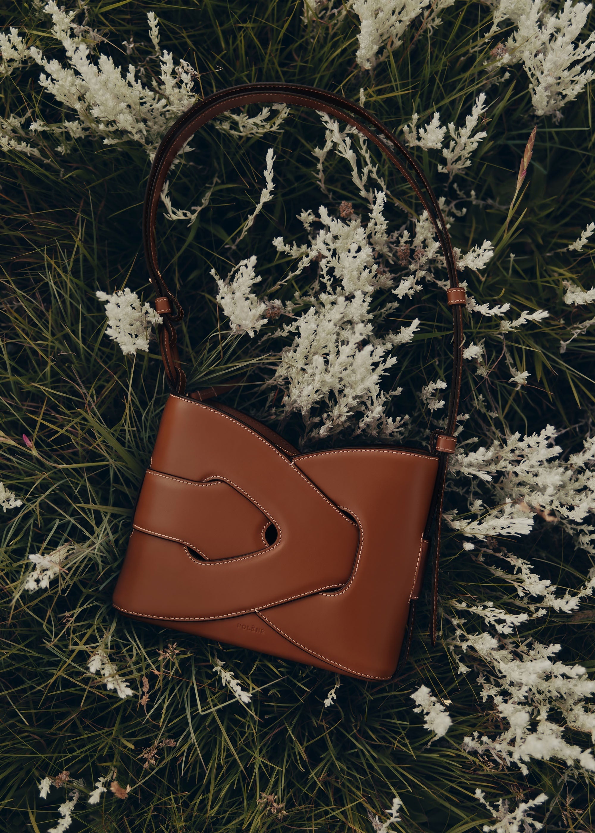 Polène | Bag - Numéro Un Micro - Textured Blush