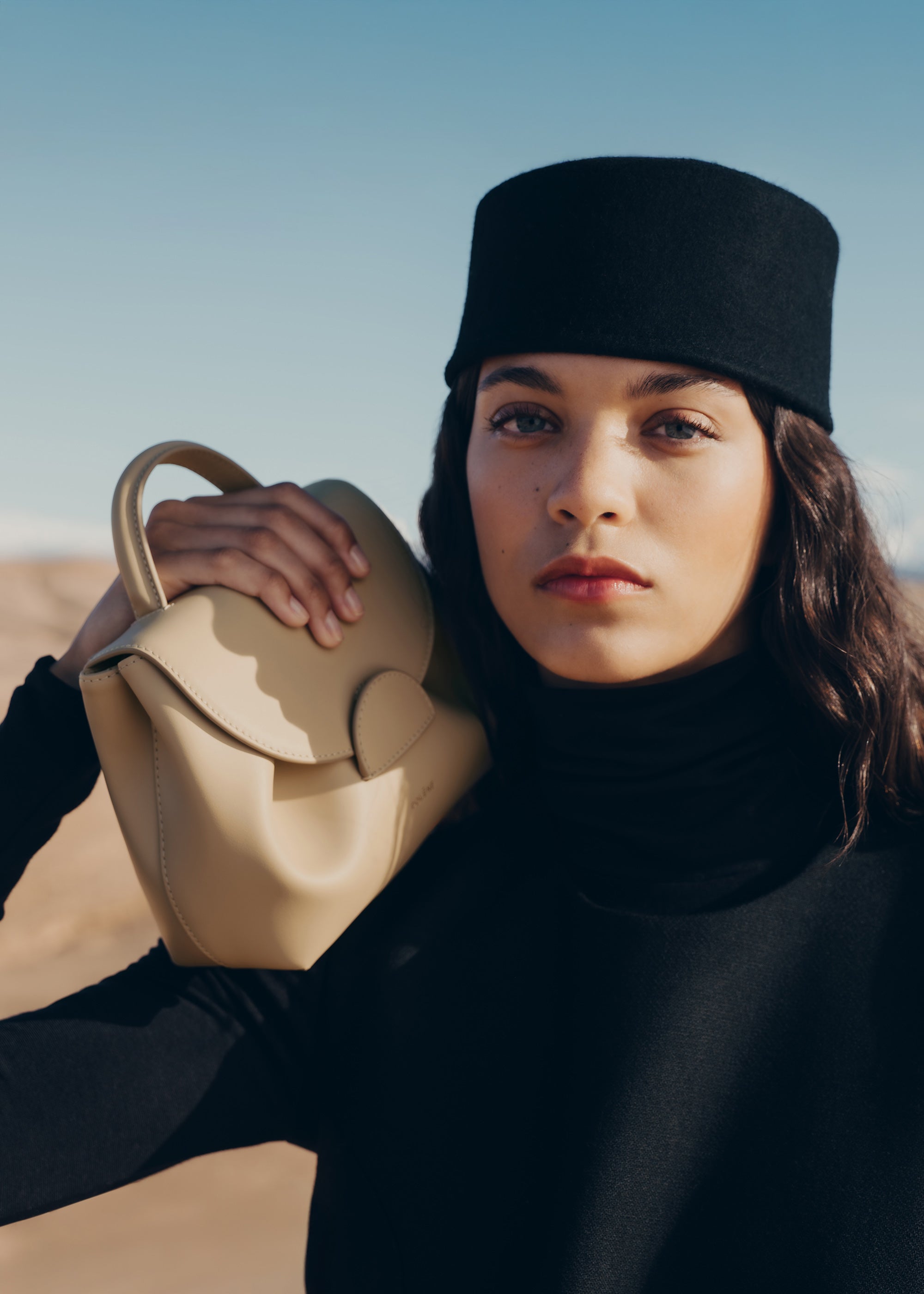 Polène | Bag - Numéro Un Nano - Smooth Sand – Polène EU