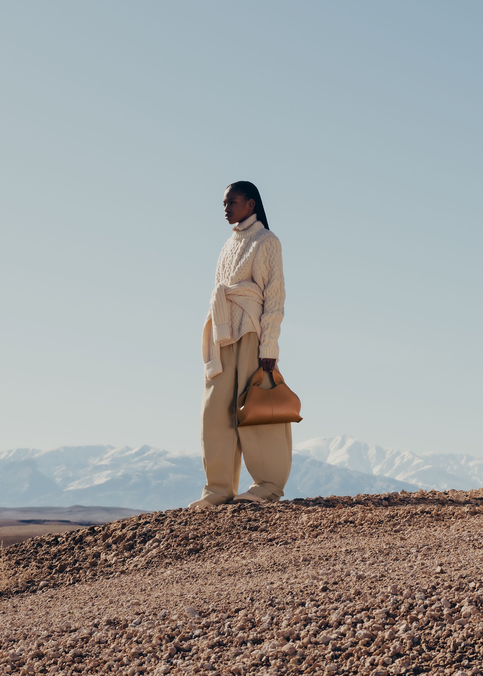 Polène | Bag - Numéro Neuf - Textured Camel – Polène EU