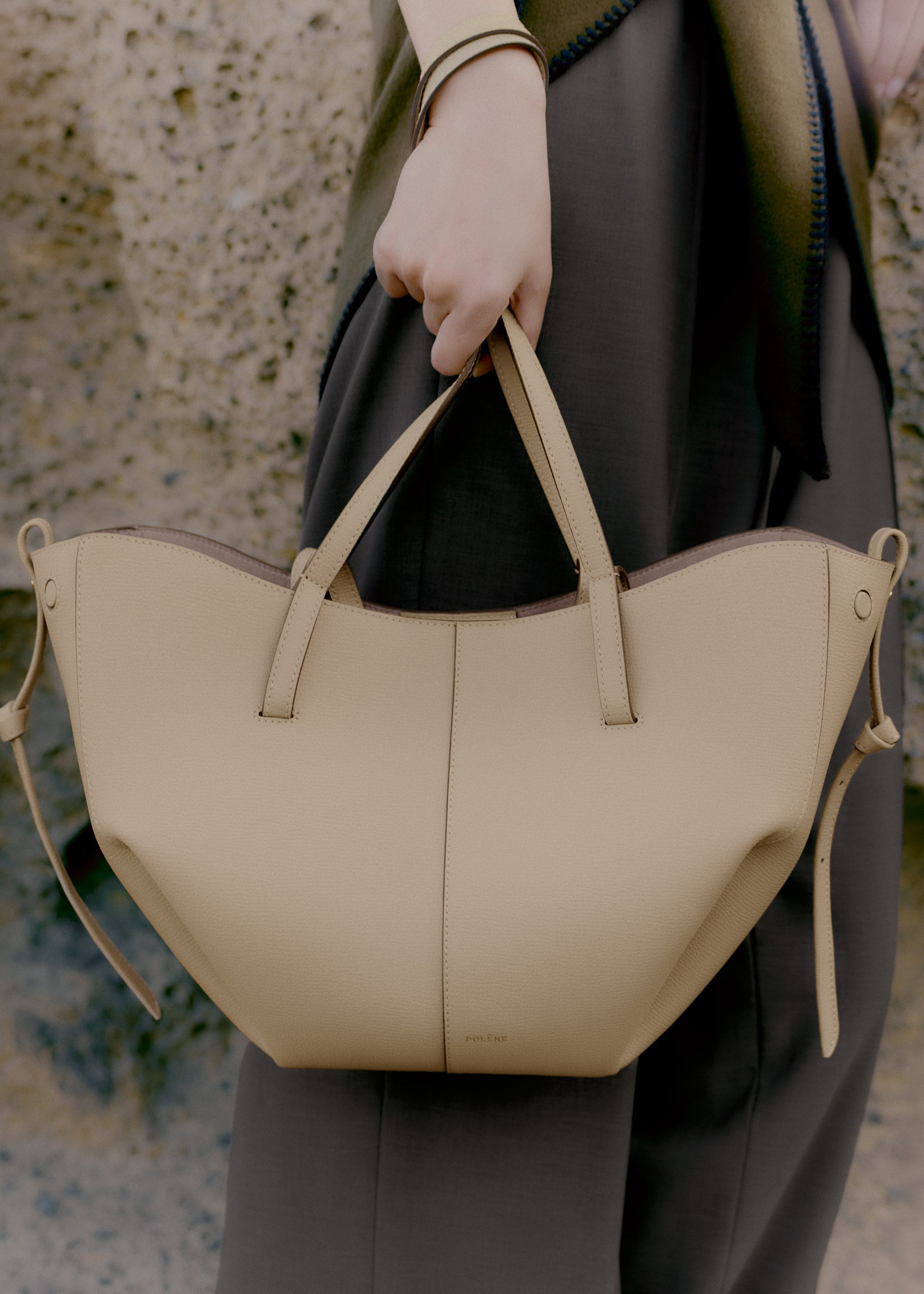 Polène | Bag - Cyme Mini - Textured Sand