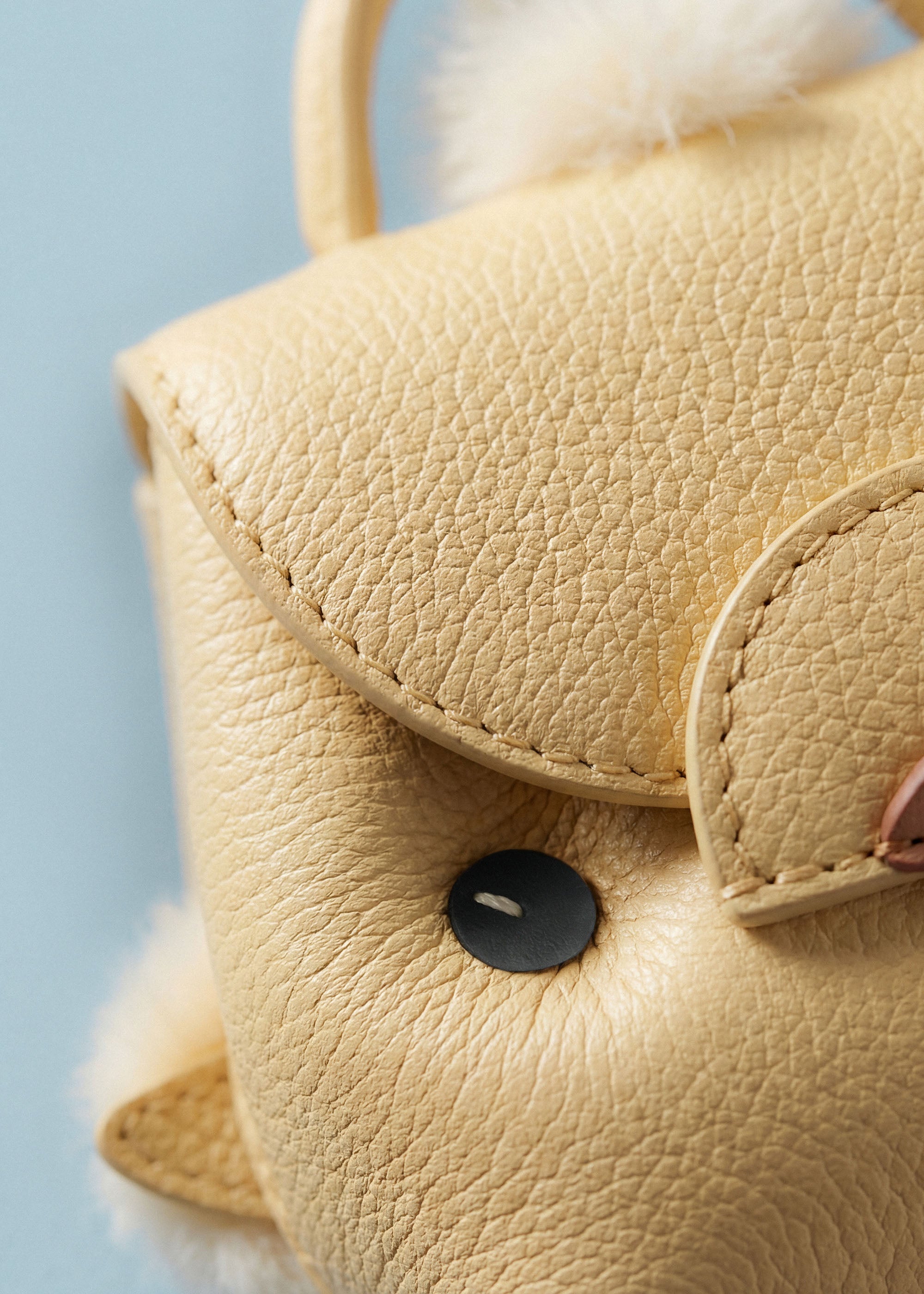 POLENE The Nanonimals Piyu (ピユ) ショルダーバッグ Polène | Charm - The Nanonimals Piyu - Mimosa – Polène EU