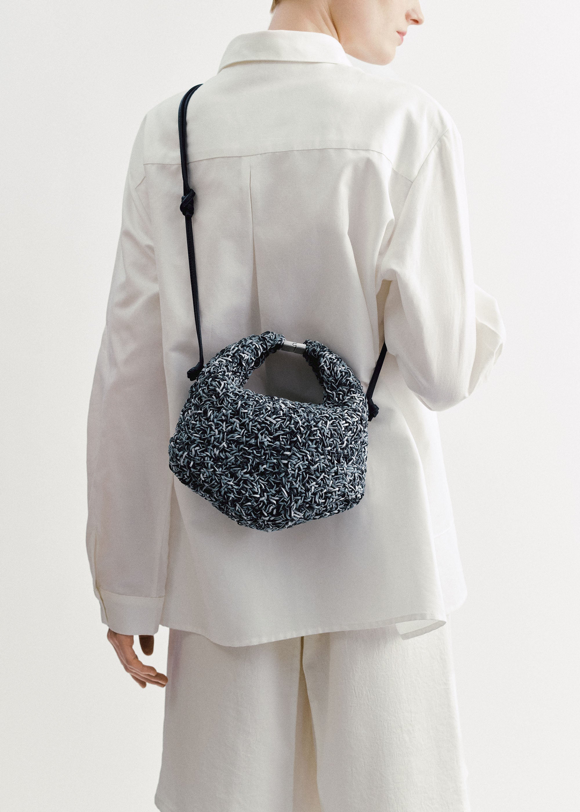 Polène | Bag - Béri - Rizom Navy – Polène EU