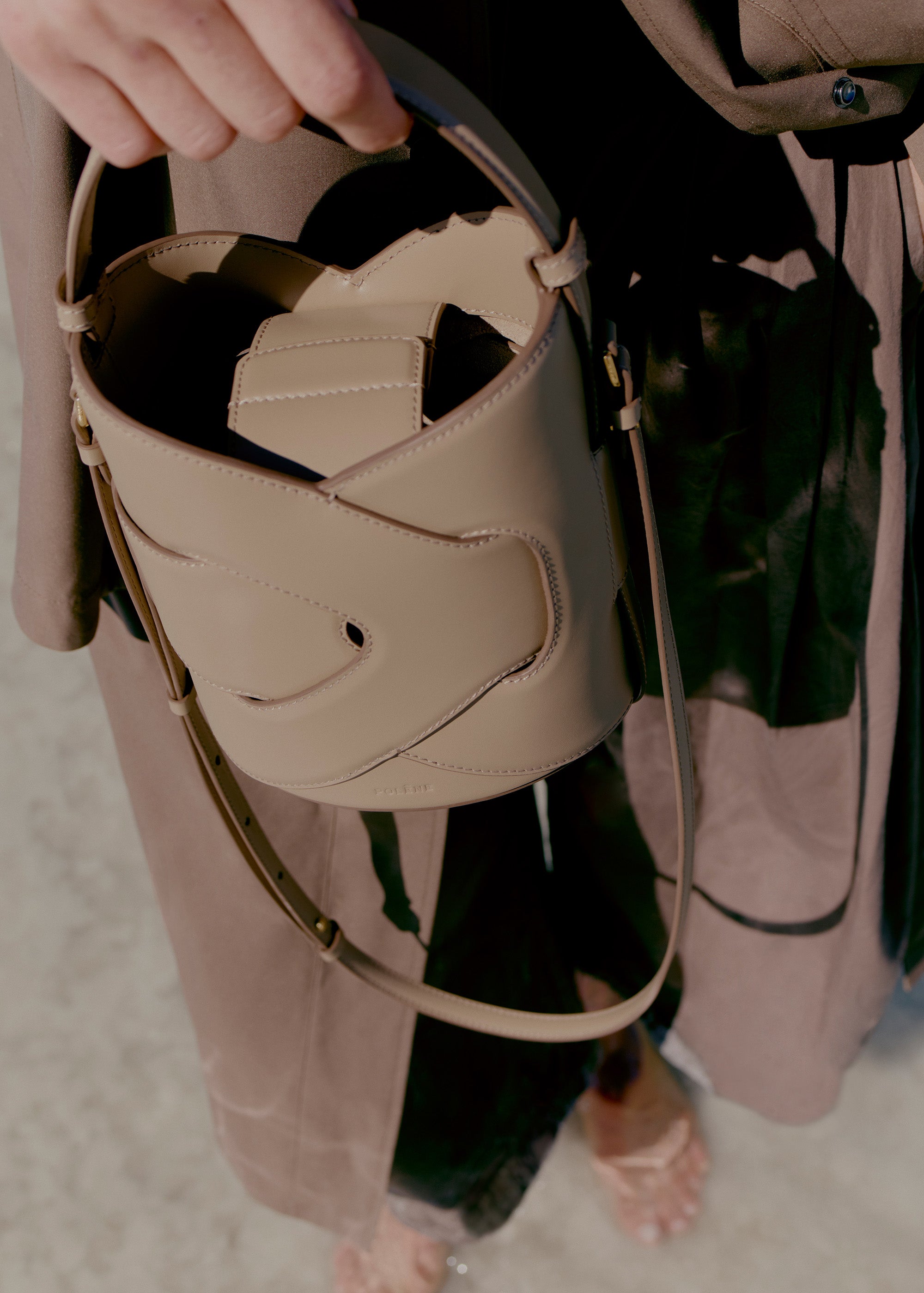 【POLENE】Nodde Seau エディション Polène | Bag - Nodde Seau - Taupe