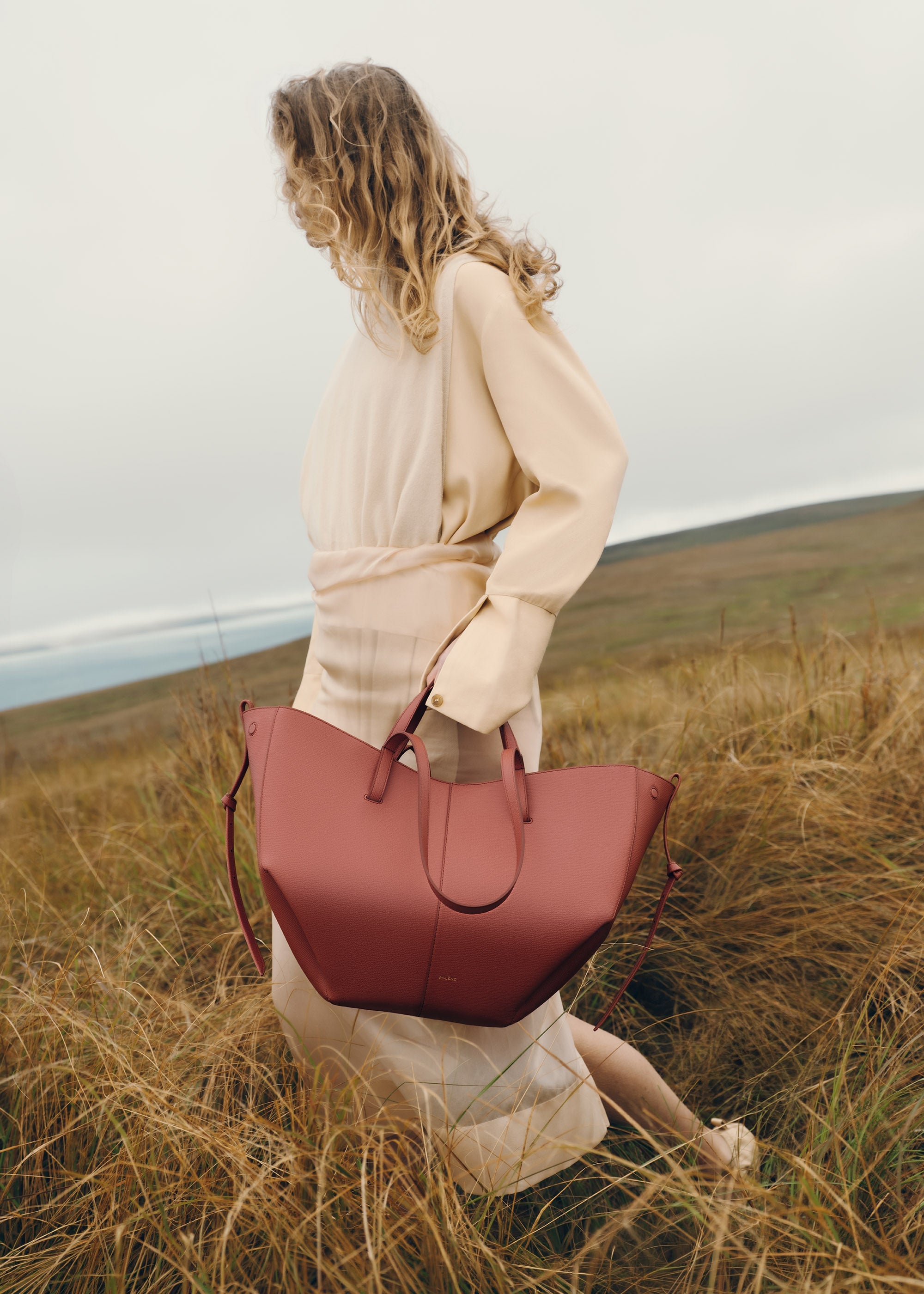 Polène | Bag - Cyme - Textured Terracotta – Polène EU