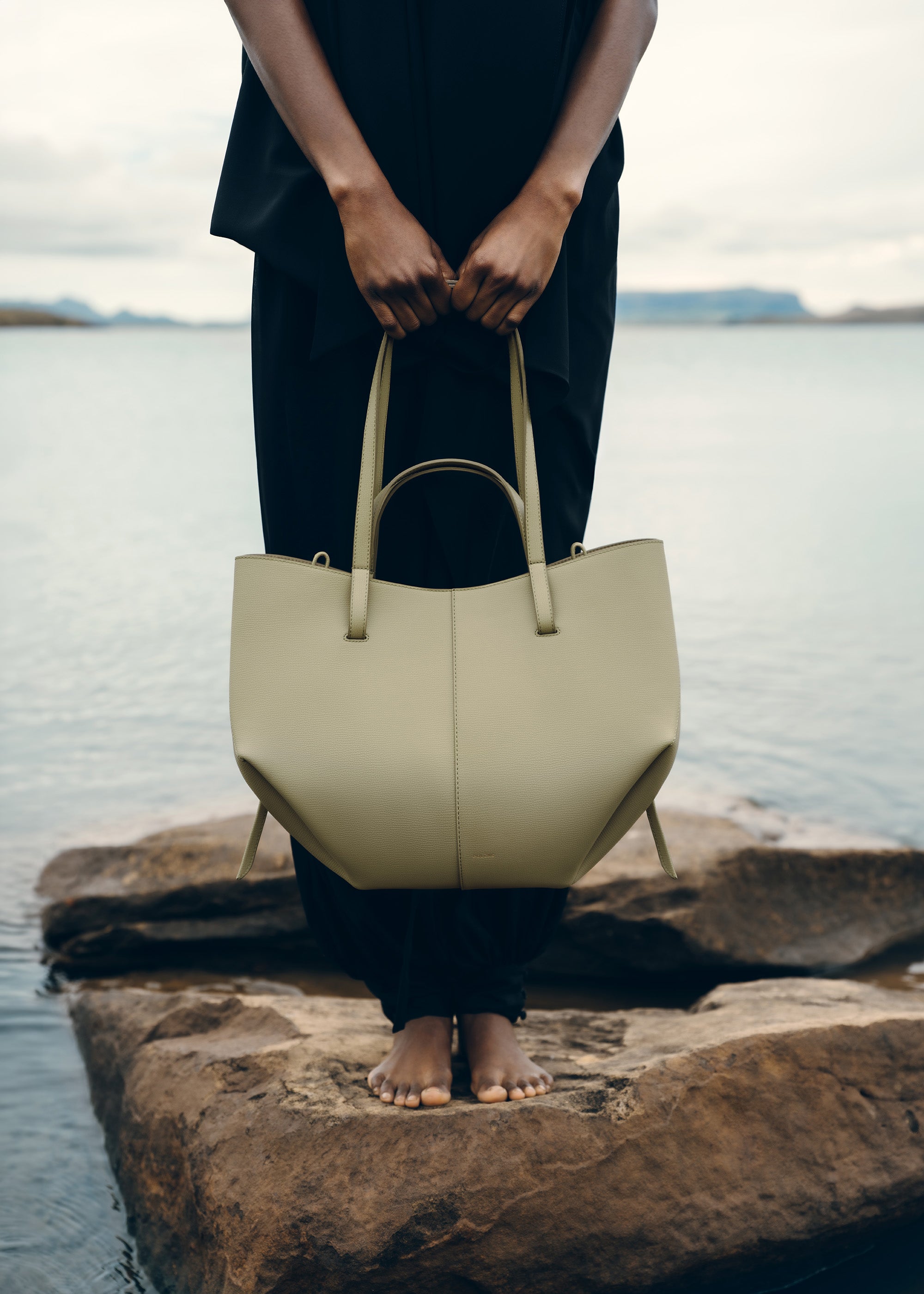 Polène | Bag - Cyme - Textured Linden – Polène EU