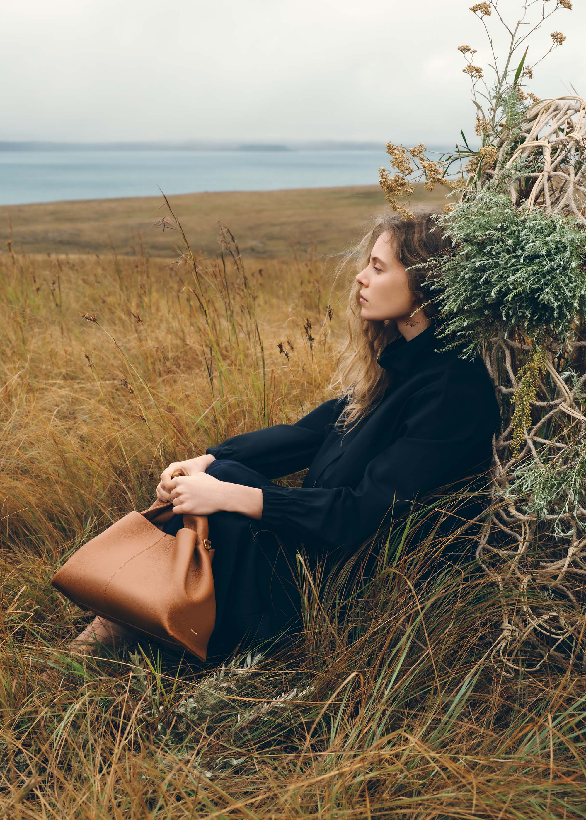 Polène | Bag - Numéro Neuf - Textured Camel – Polène EU