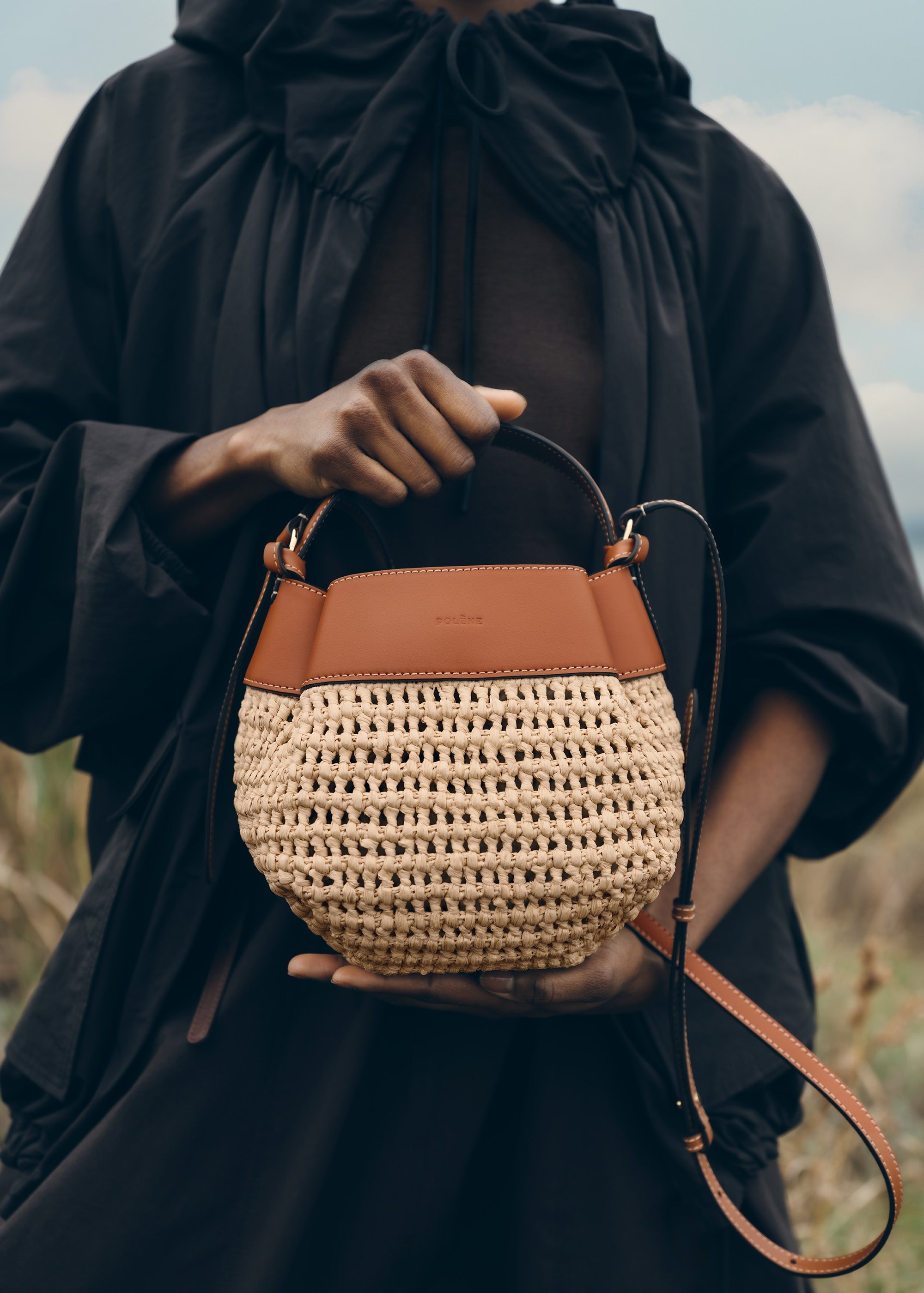 Polène | Bag - Tsubi - Raffia – Polène EU