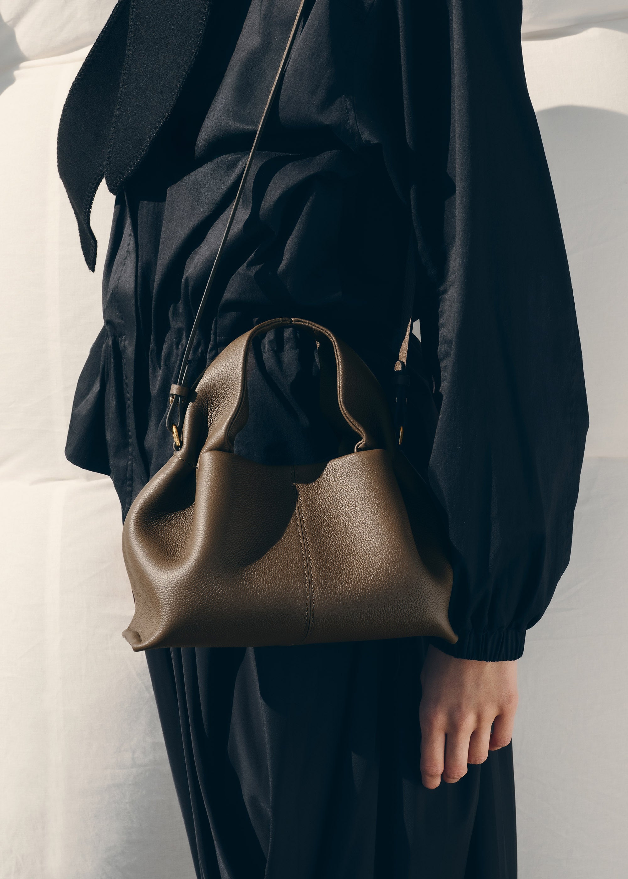 Polène | Bag - Numéro Neuf Mini - Textured Candied Chestnut