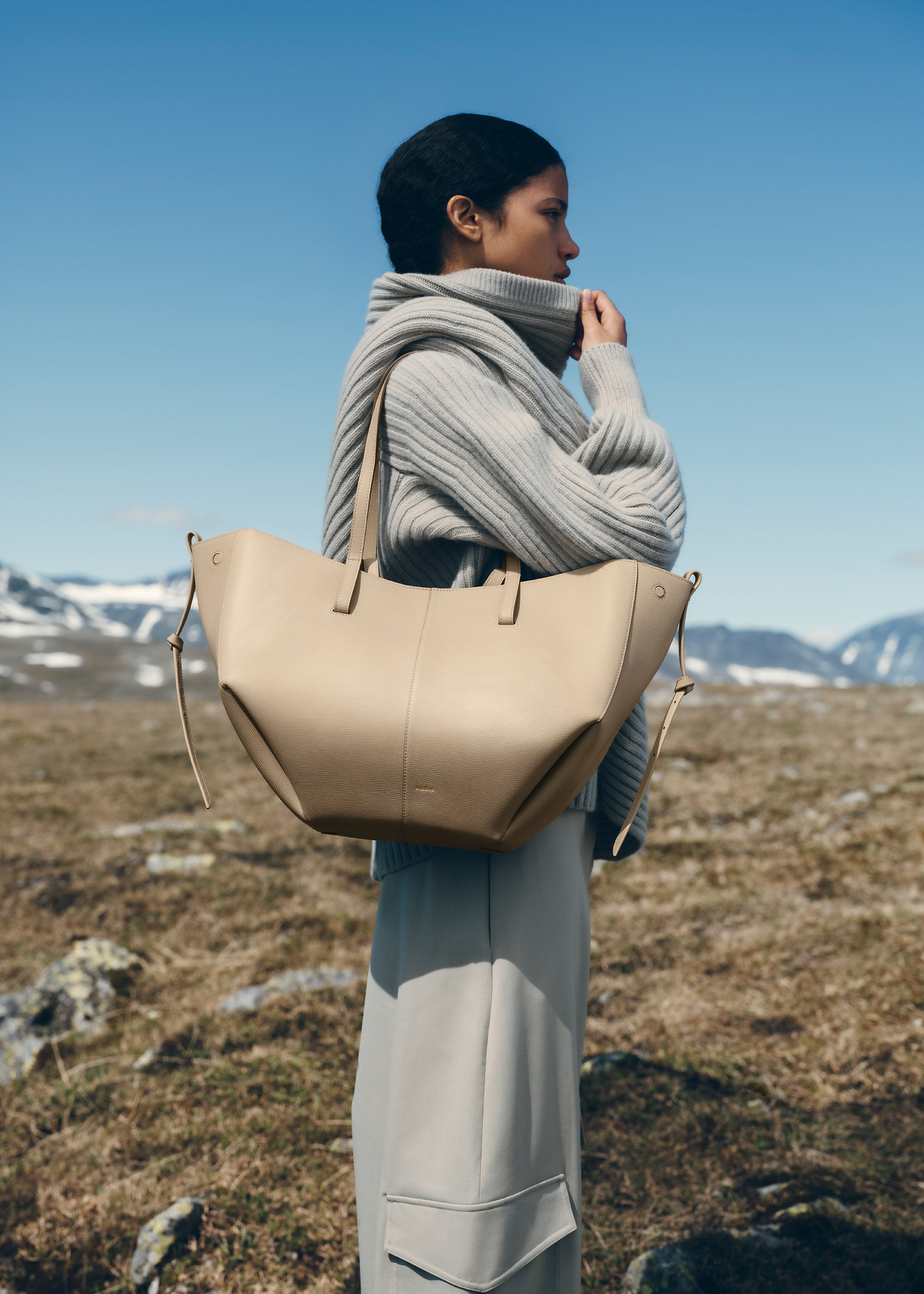 Polène | Bag - Cyme - Textured Glade – Polène EU