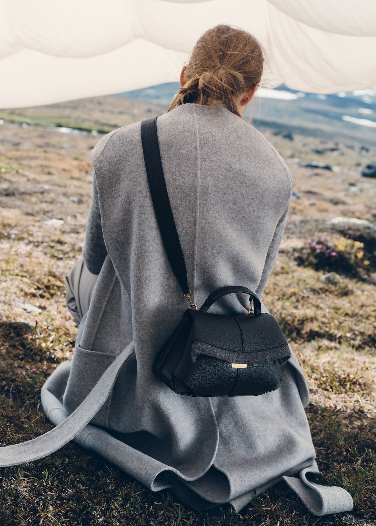 Mokki Mini - Felted Anthracite Black