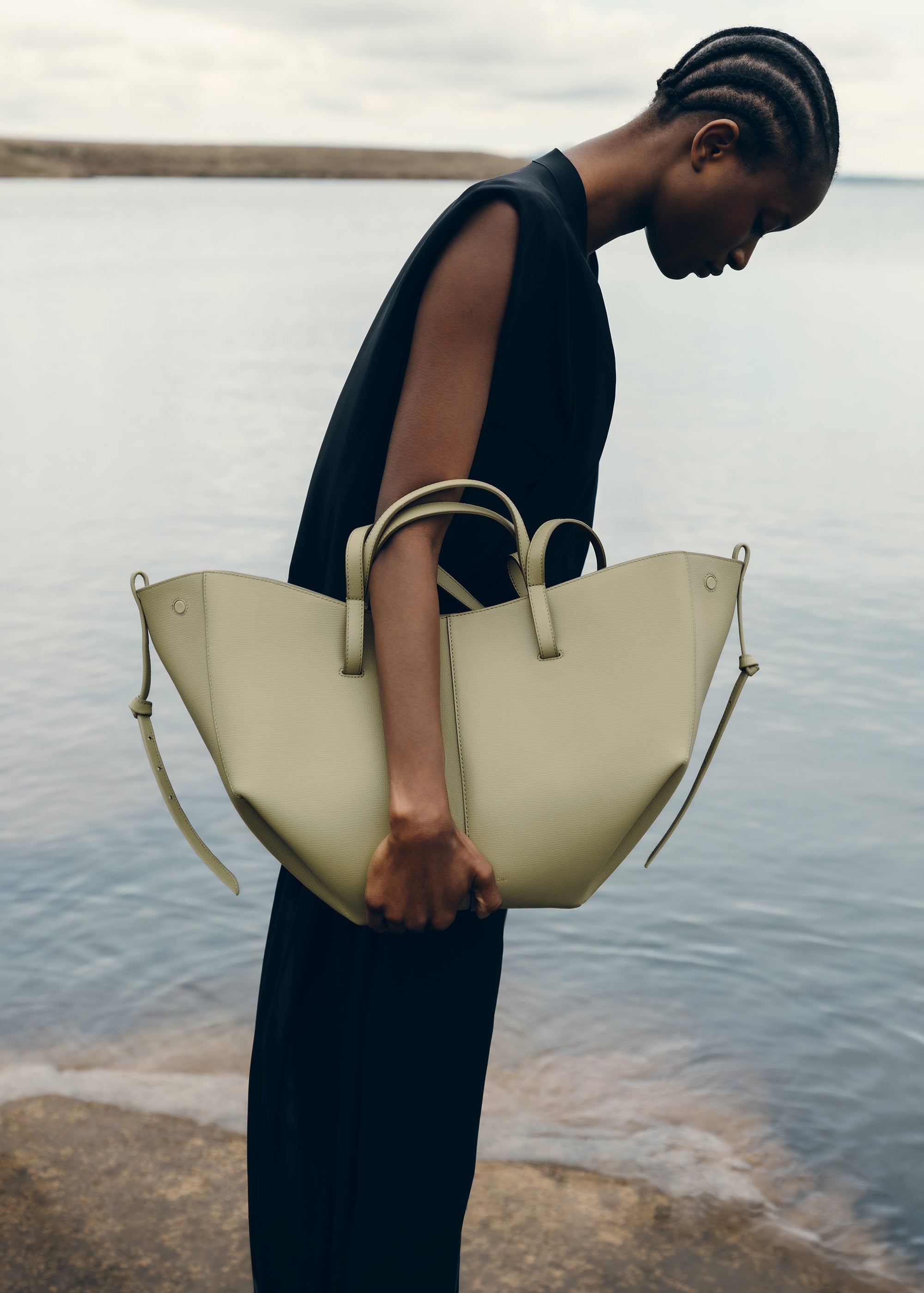 Polène | Bag - Cyme - Textured Linden – Polène EU