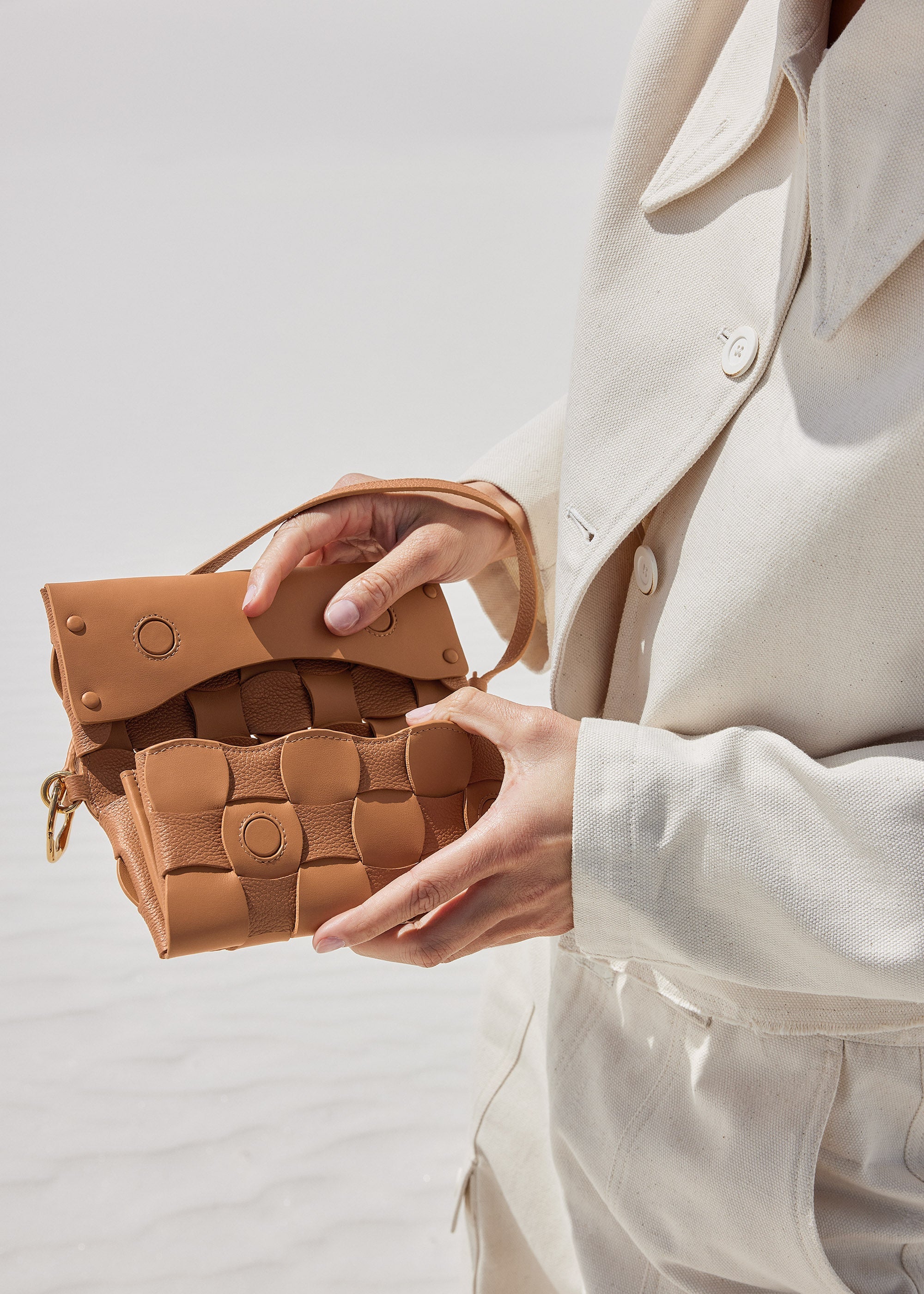 Polène | Bag - Neiti - Duo Camel