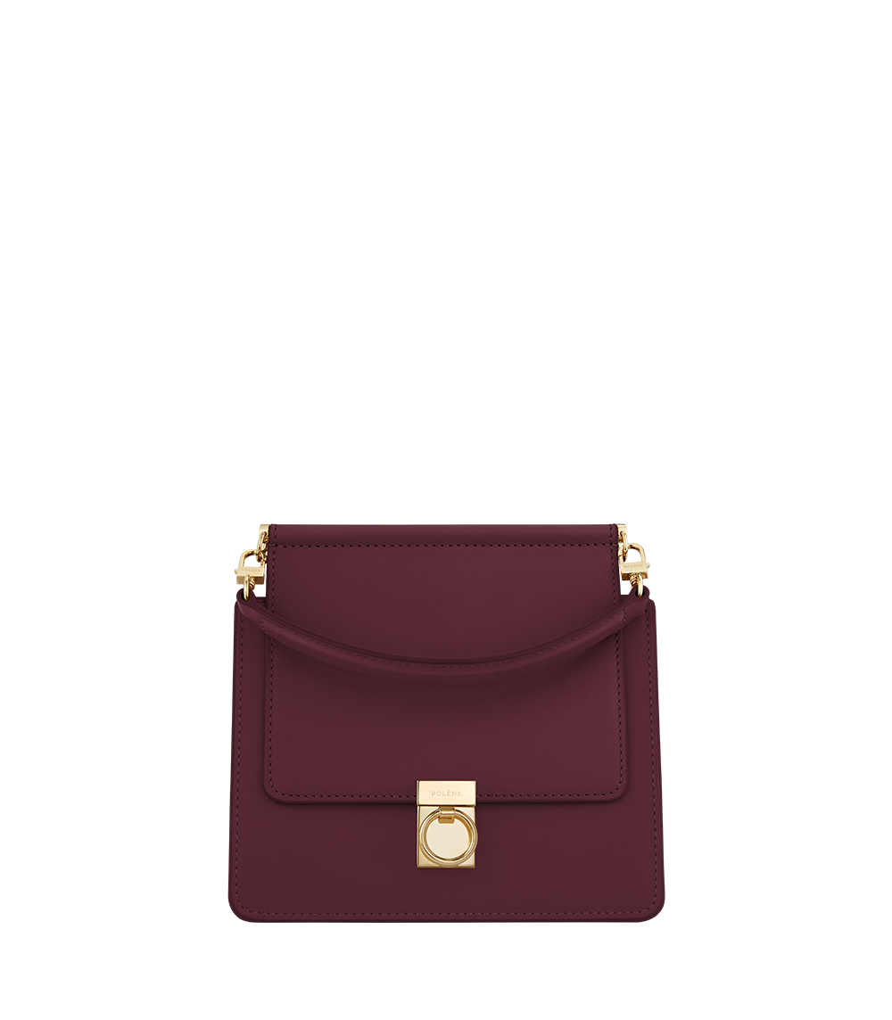 Polène | Bag - Numéro Sept Mini - Smooth Burgundy