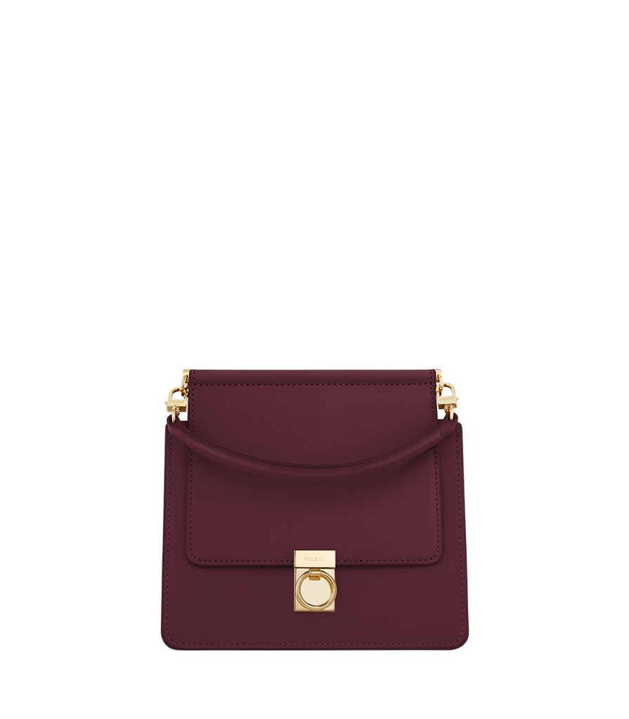 Polène | Bag - Numéro Sept Mini - Smooth Burgundy