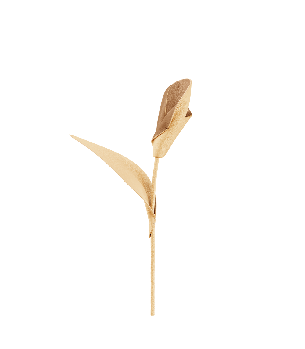 Pili Flower - Textured Duo Wheat
