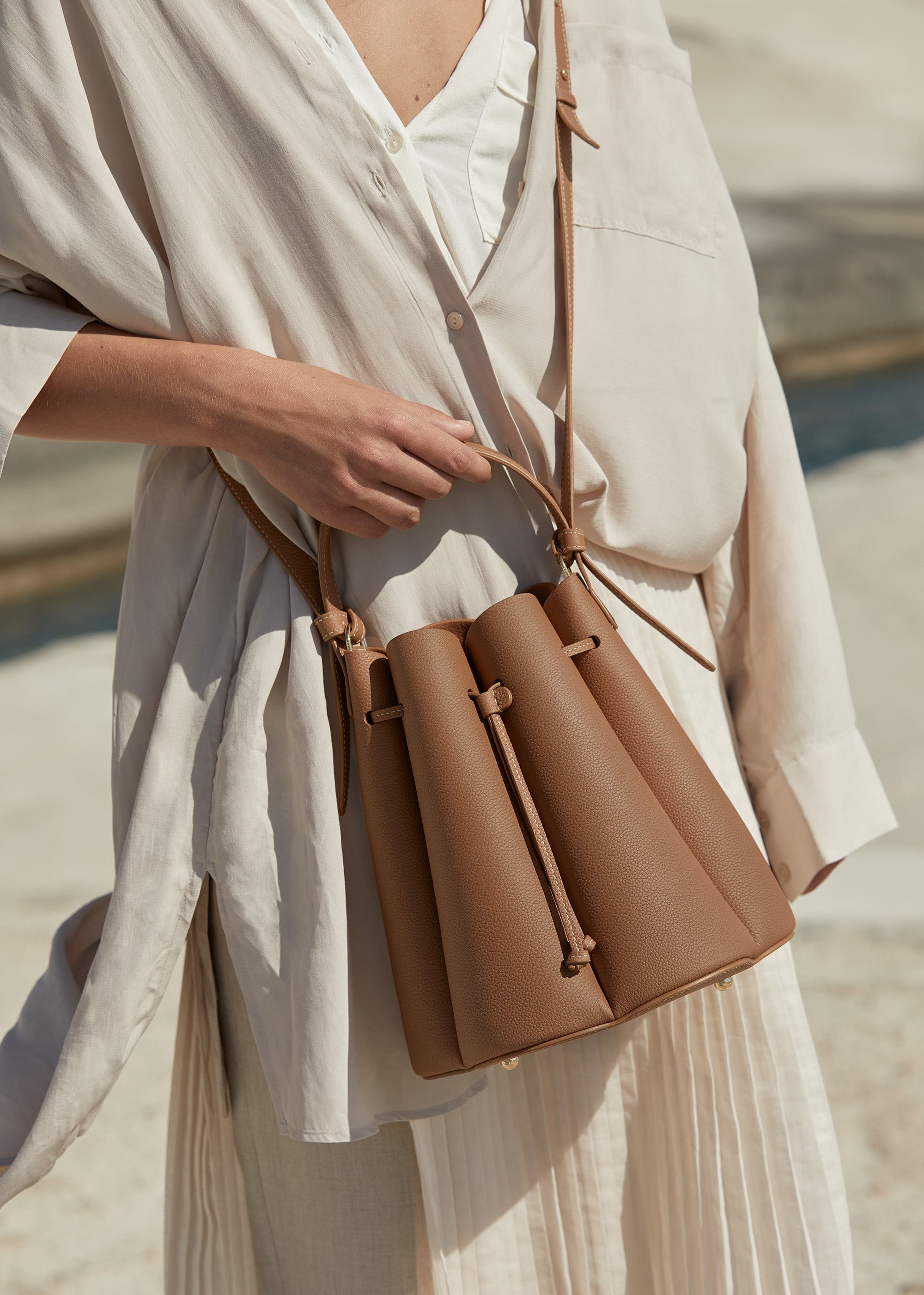 Polène  Bag - Numéro Huit - Camel